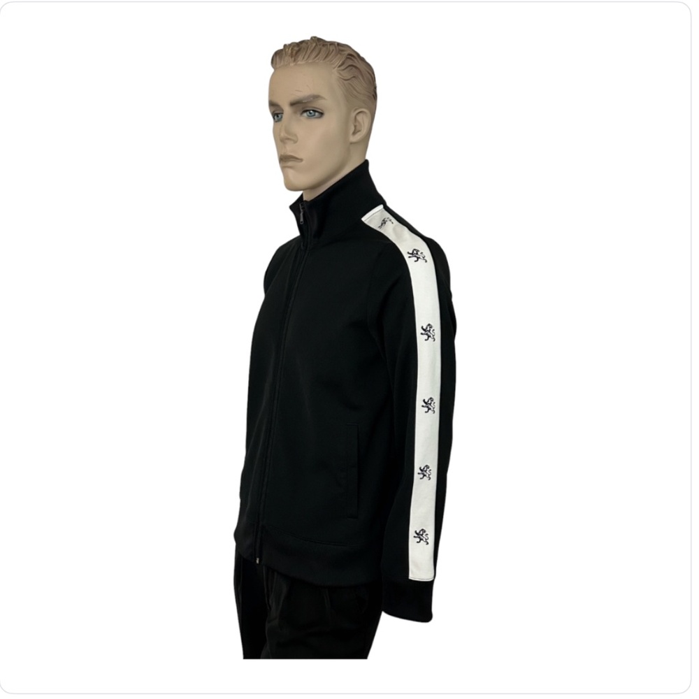 Express Men's Winter Jacket { Medium: 18 ⅜ / 33 ½ } Black & White